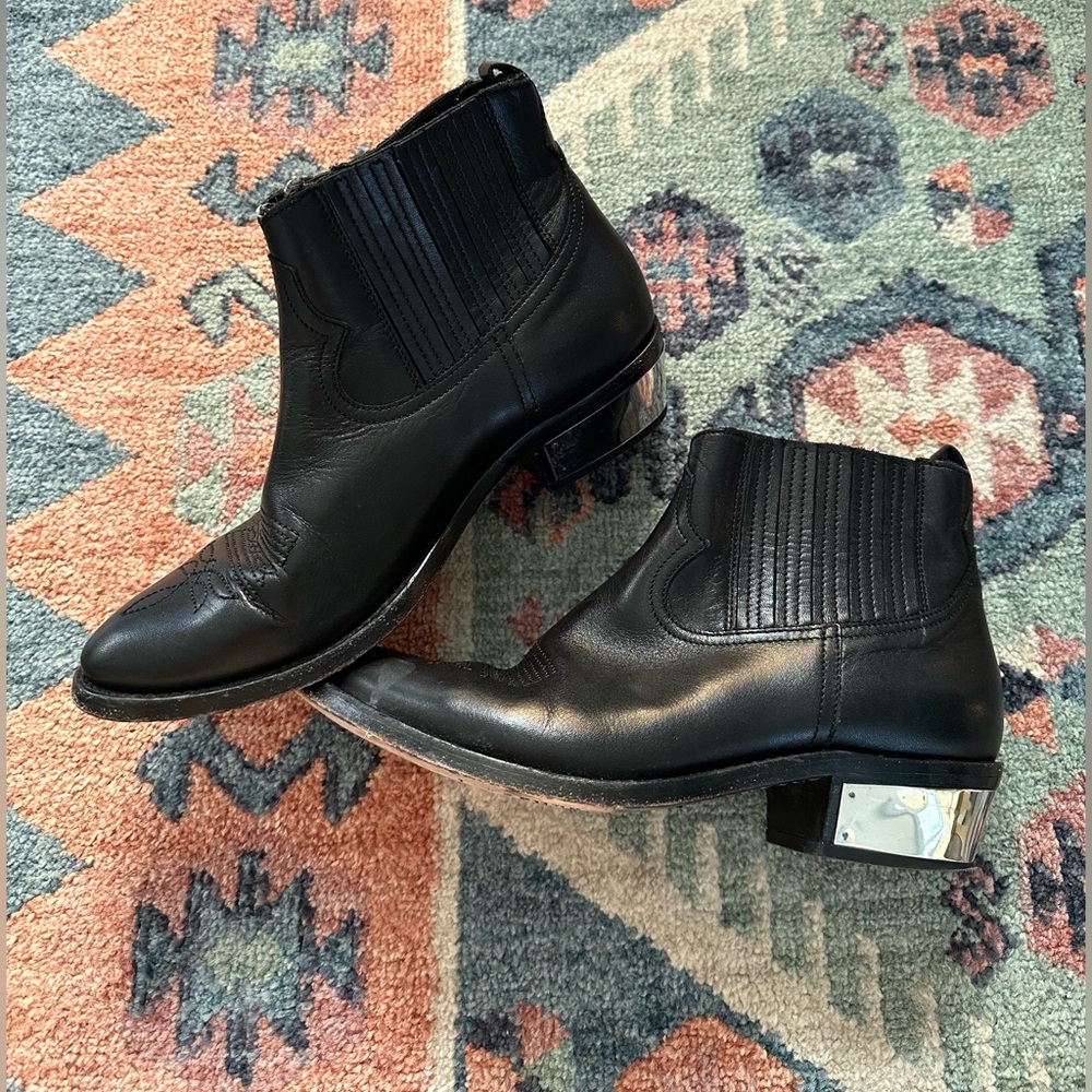 Golden Goose Ankle Boots Mirrored Heel size 37
